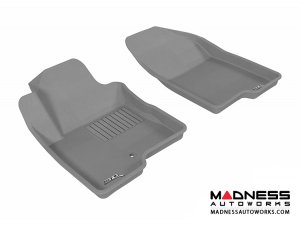 Jeep Compass Floor Mats (Set of 2) - Front - Gray by 3D MAXpider